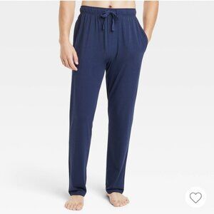 Goodfellow NEW with tags Cotton Jogger Pajama Pants - Navy Blue Size Large